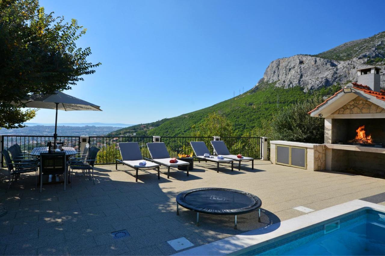 Villa Anteana With View And Pool Of 60M2 Solin Eksteriør bilde